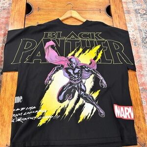Marvel Black Panther Graphic Tee - Black